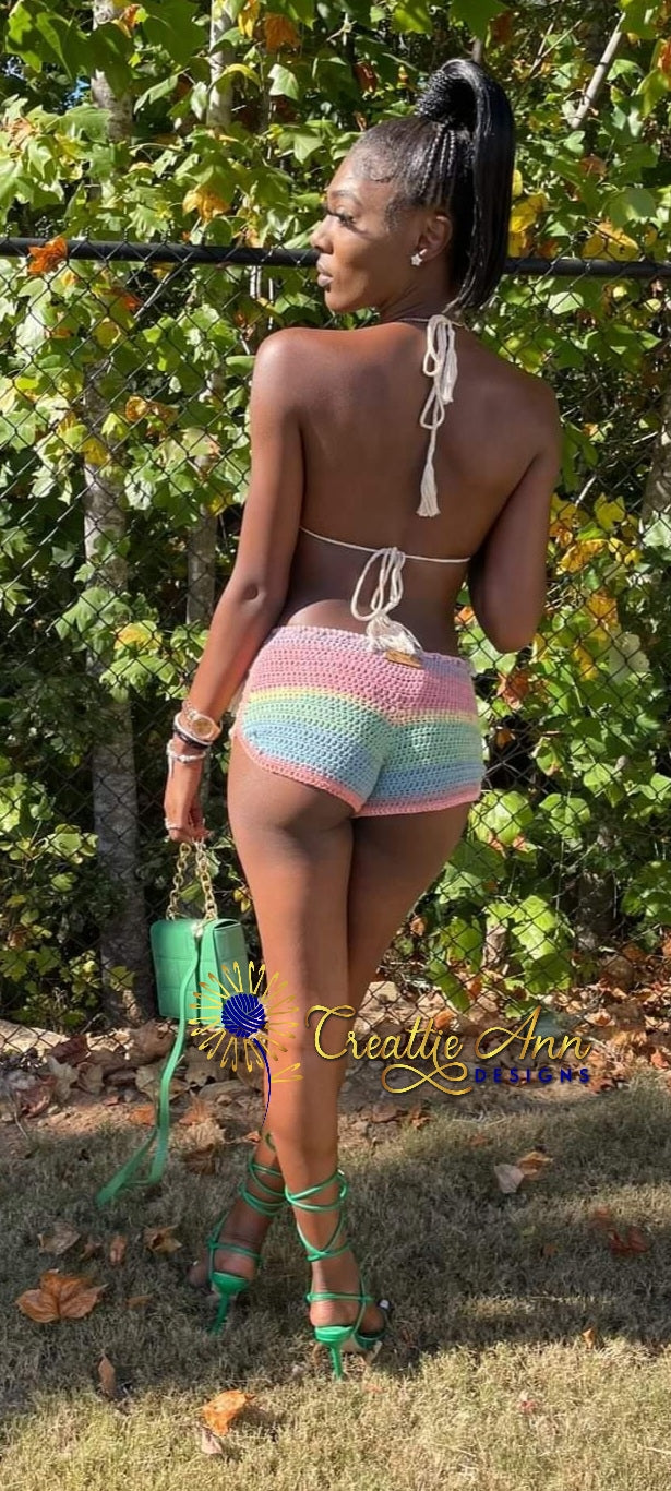 2022 Crochet Boy Shorts image 3