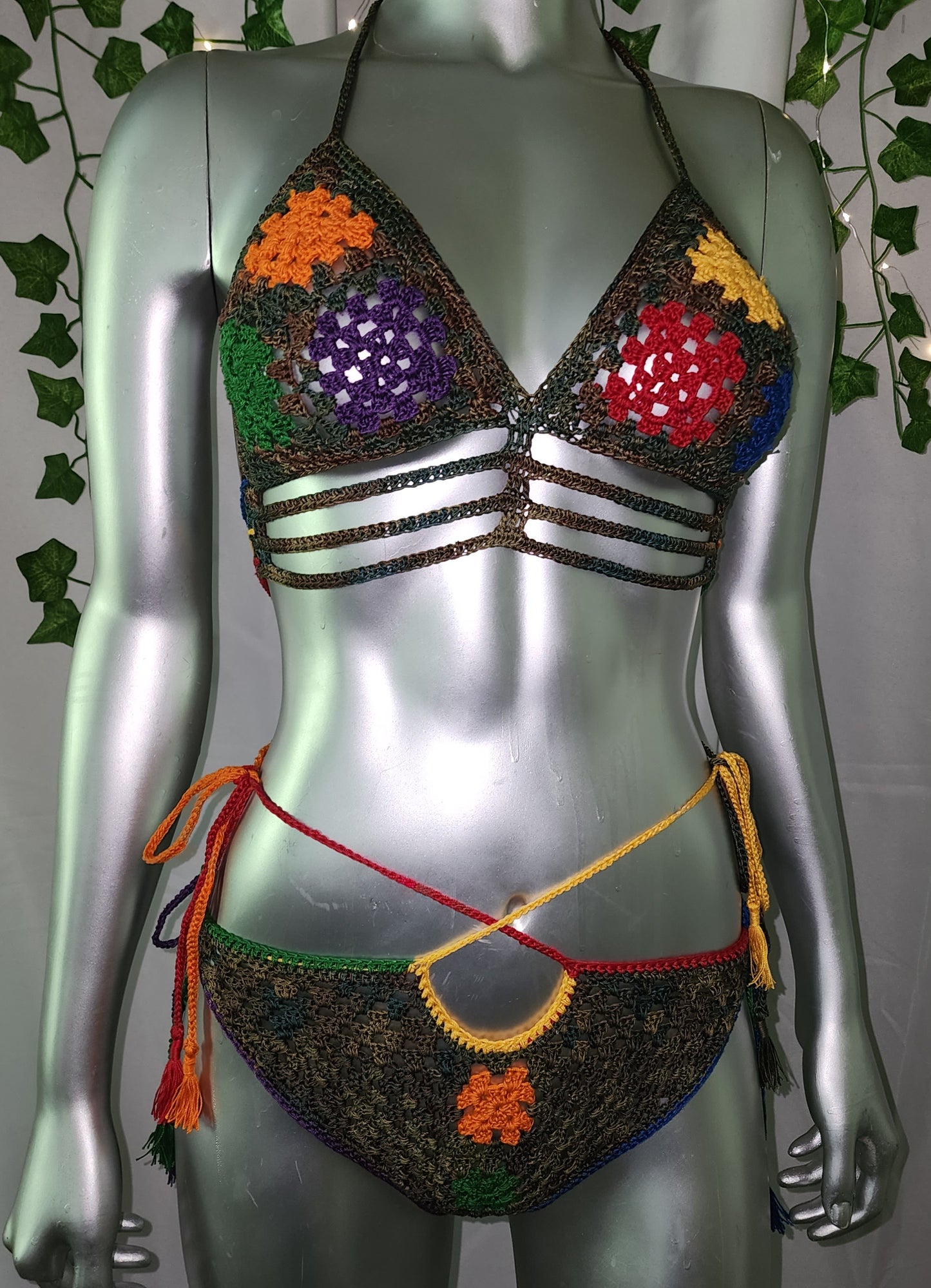 Bright - Camo 2pc Swimsuit #1