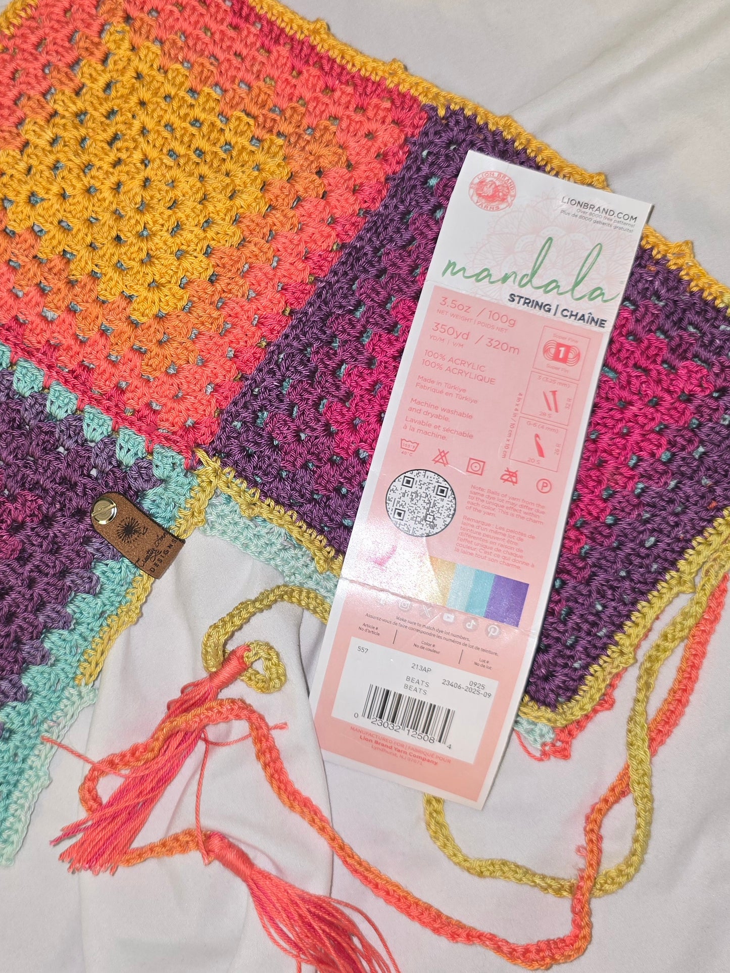 Vibrant Beats Crochet Top