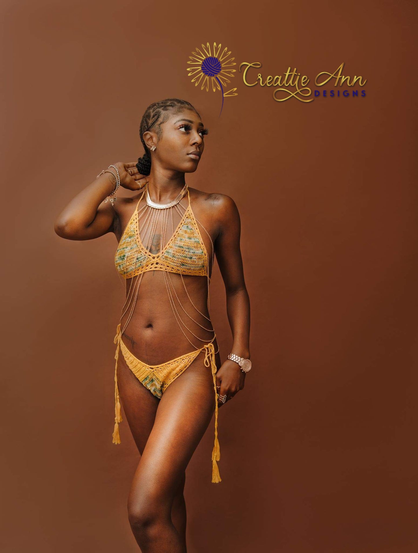 Crochet 2pc "Sun ☀️ & Sand" image 0