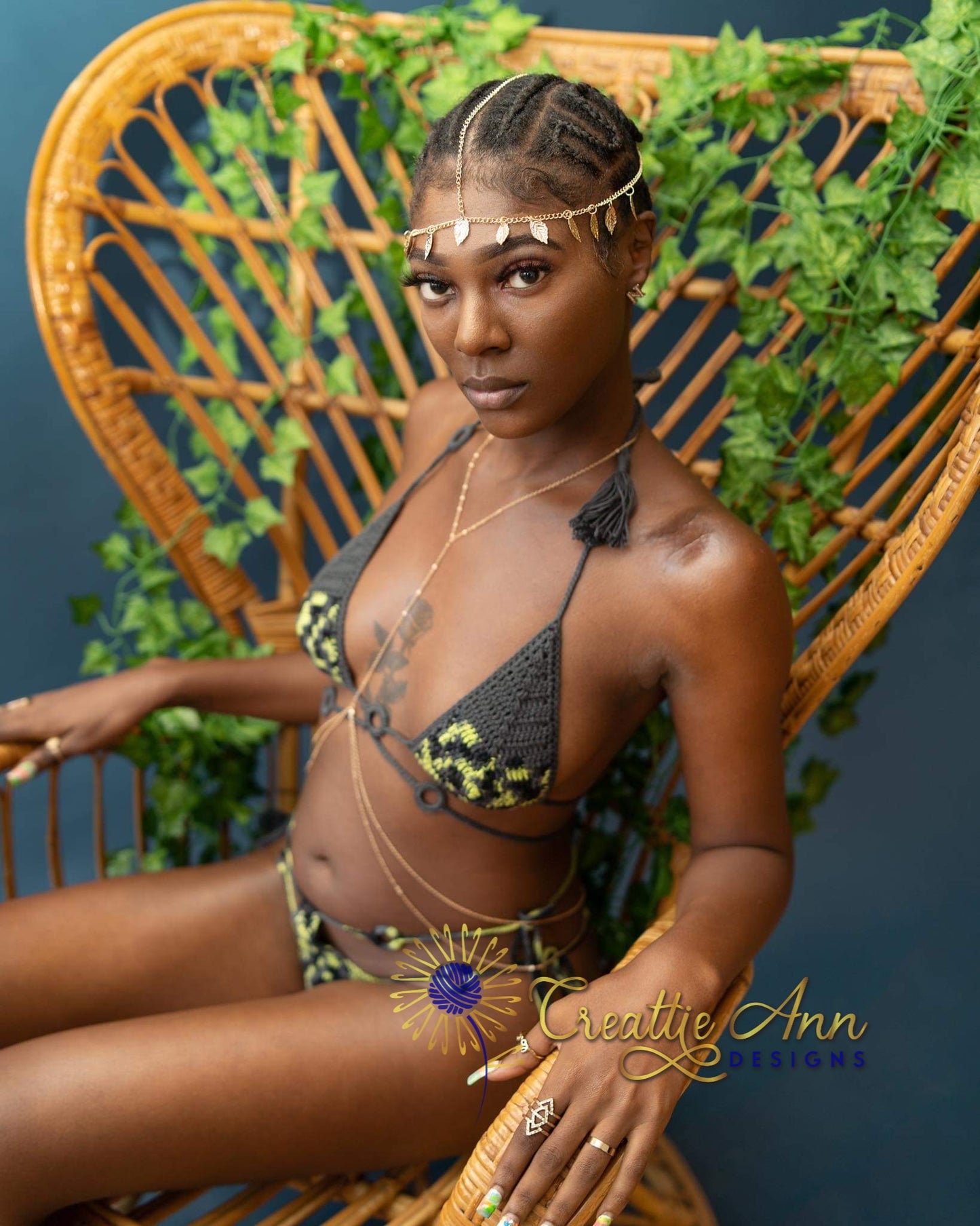 2022 Crochet 2pc Ring Bikini II 👙 image 2