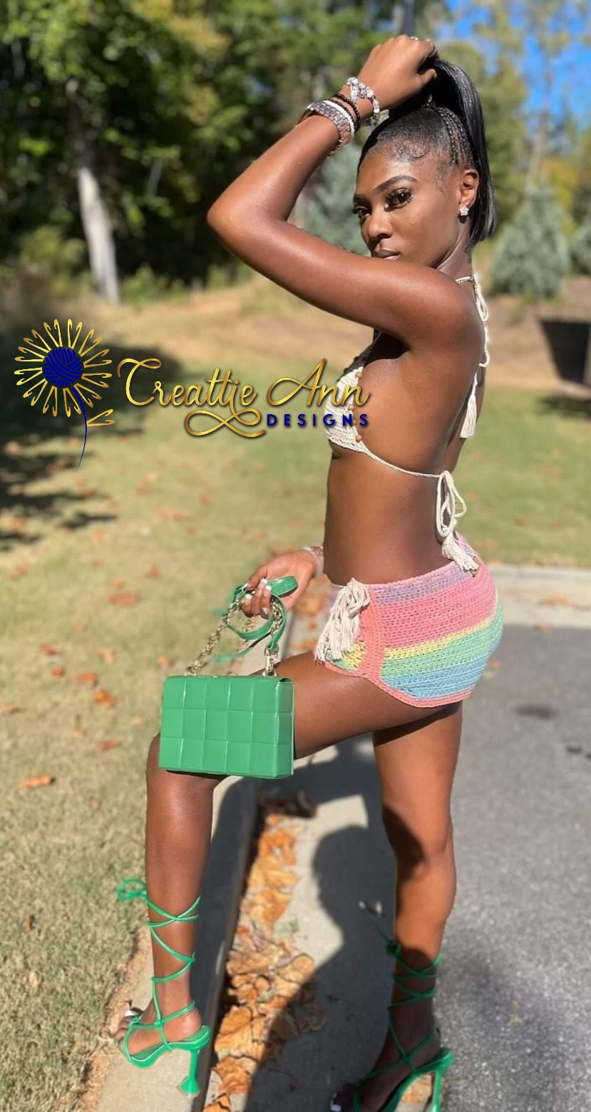 2022 Crochet Boy Shorts image 1