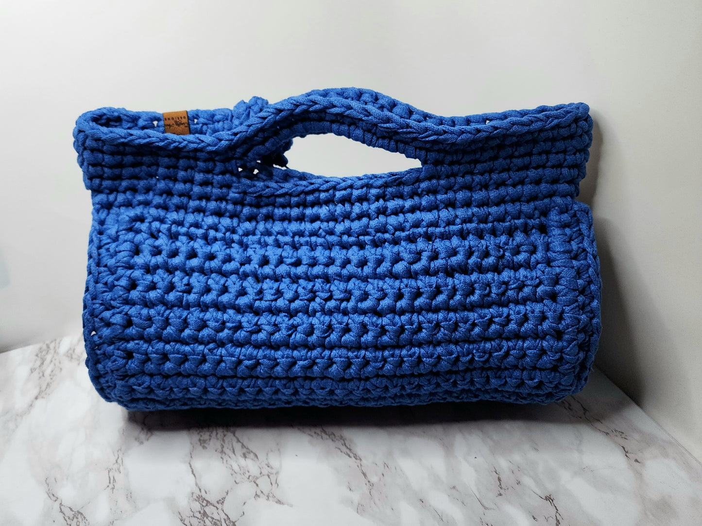 Resort Barrel Bag -Blue image 3