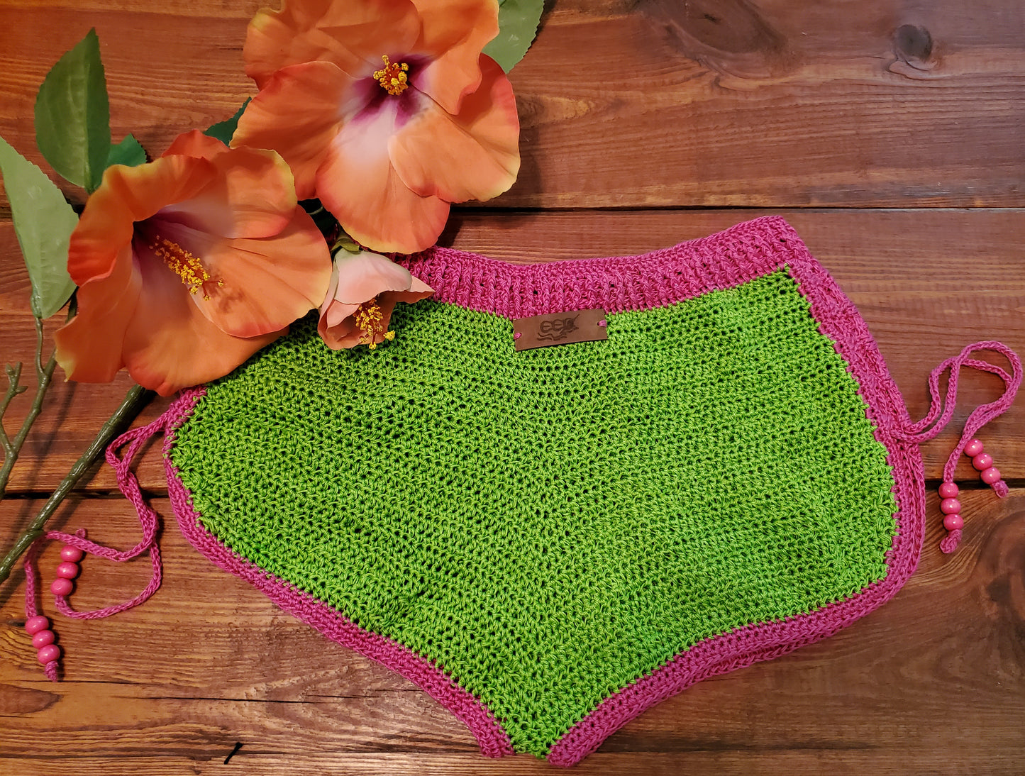 Boyshorts (Pink/Lime) image 1