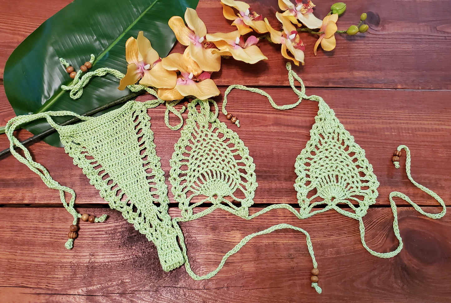 Pineapple 2pc (Lime) Bikini 👙 image 1