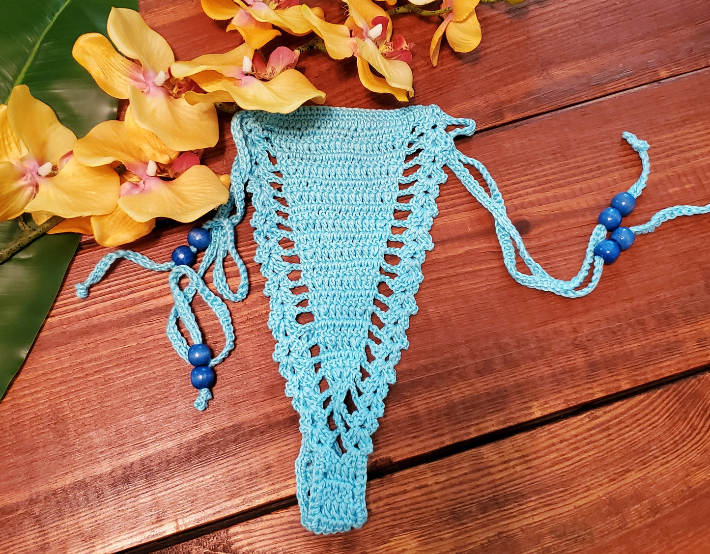 Pineapple 2pc (Turquoise) Bikini 👙 image 3