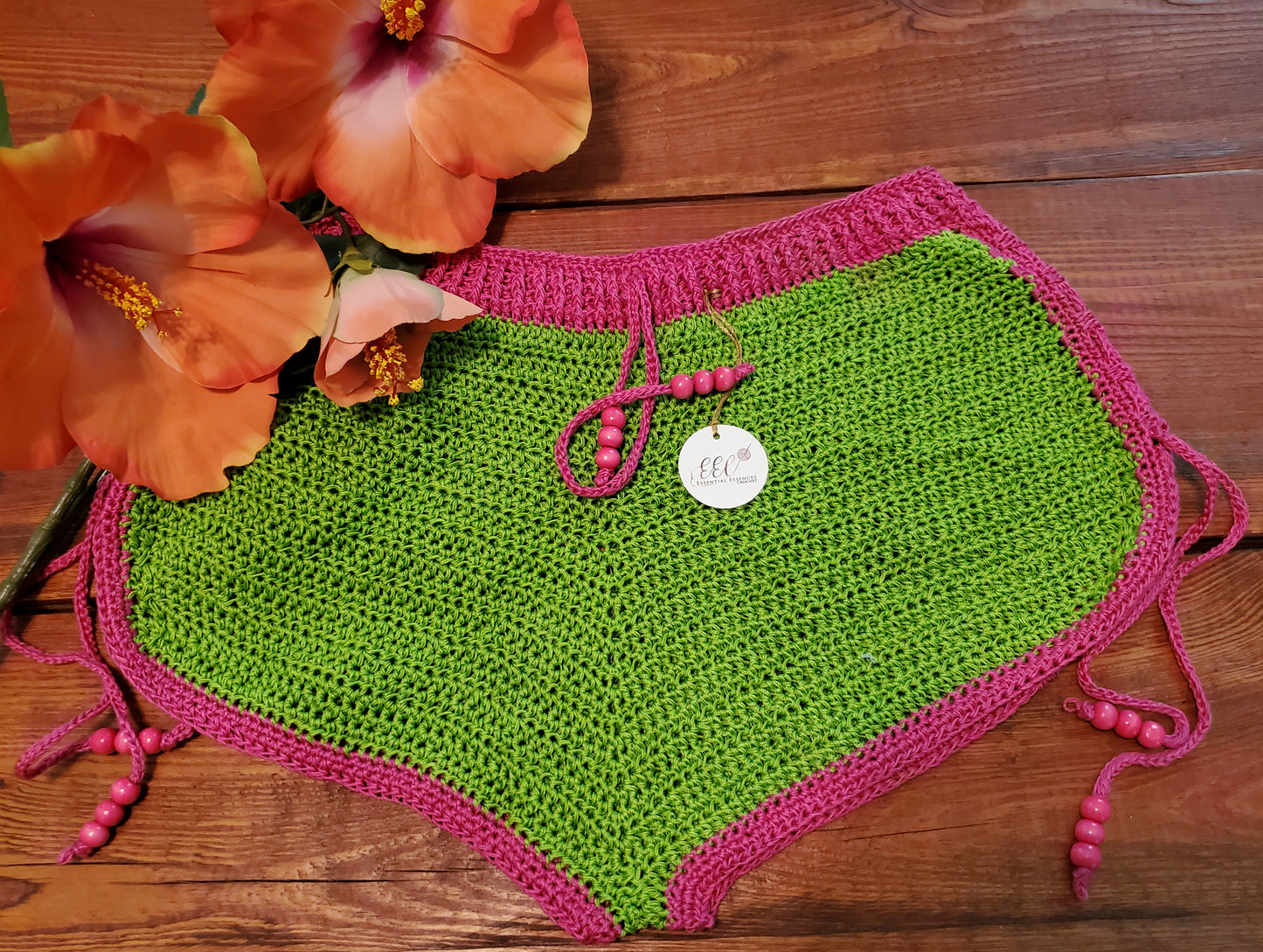Boyshorts (Pink/Lime) image 0