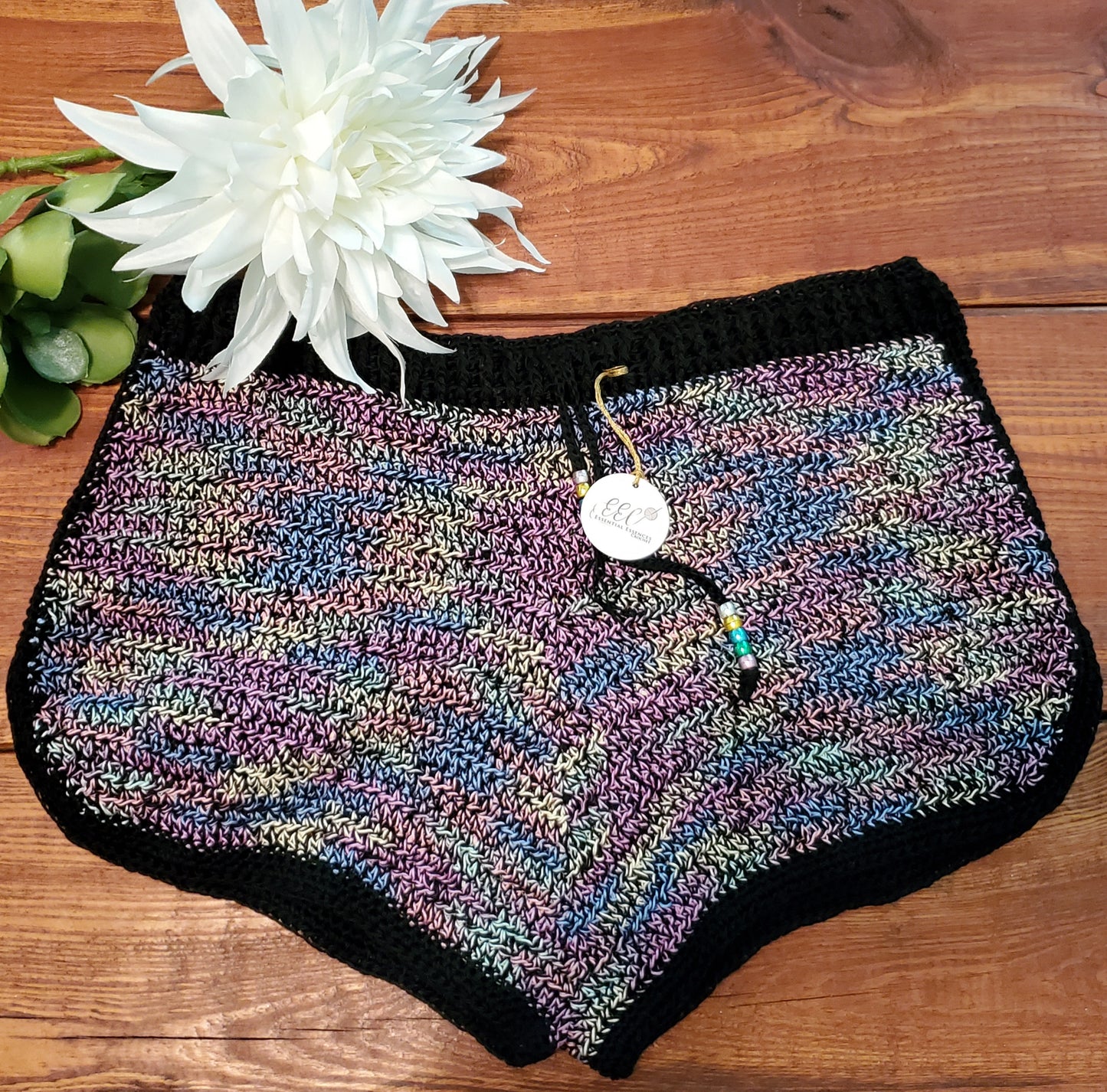 Boyshorts (Black/Multi-Color ) image 0