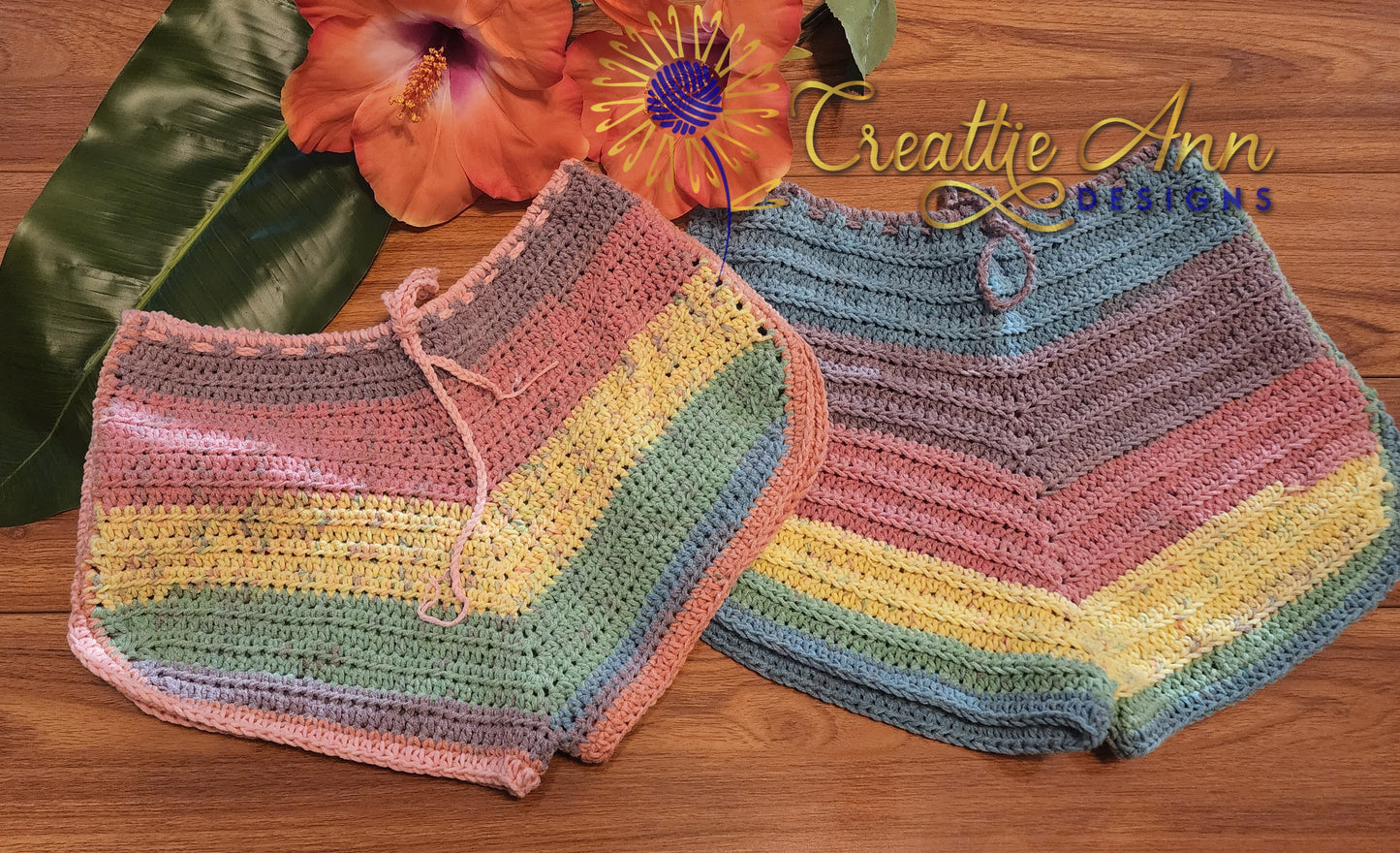 2022 Crochet Boy Shorts image 2
