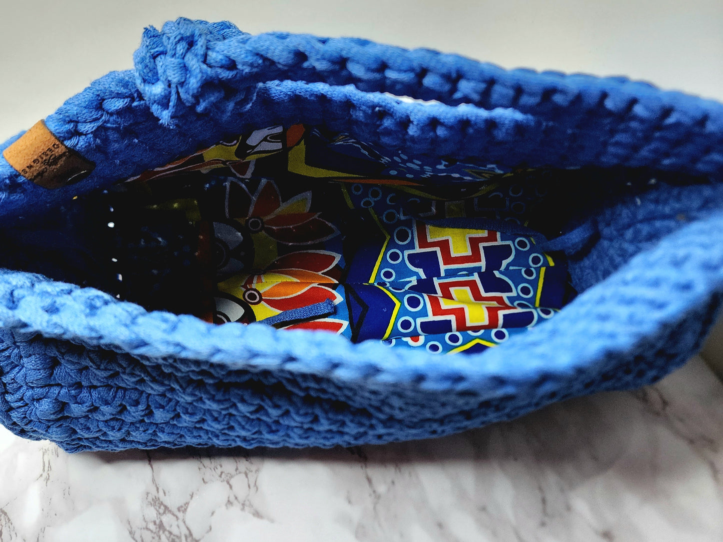 Resort Barrel Bag -Blue image 4