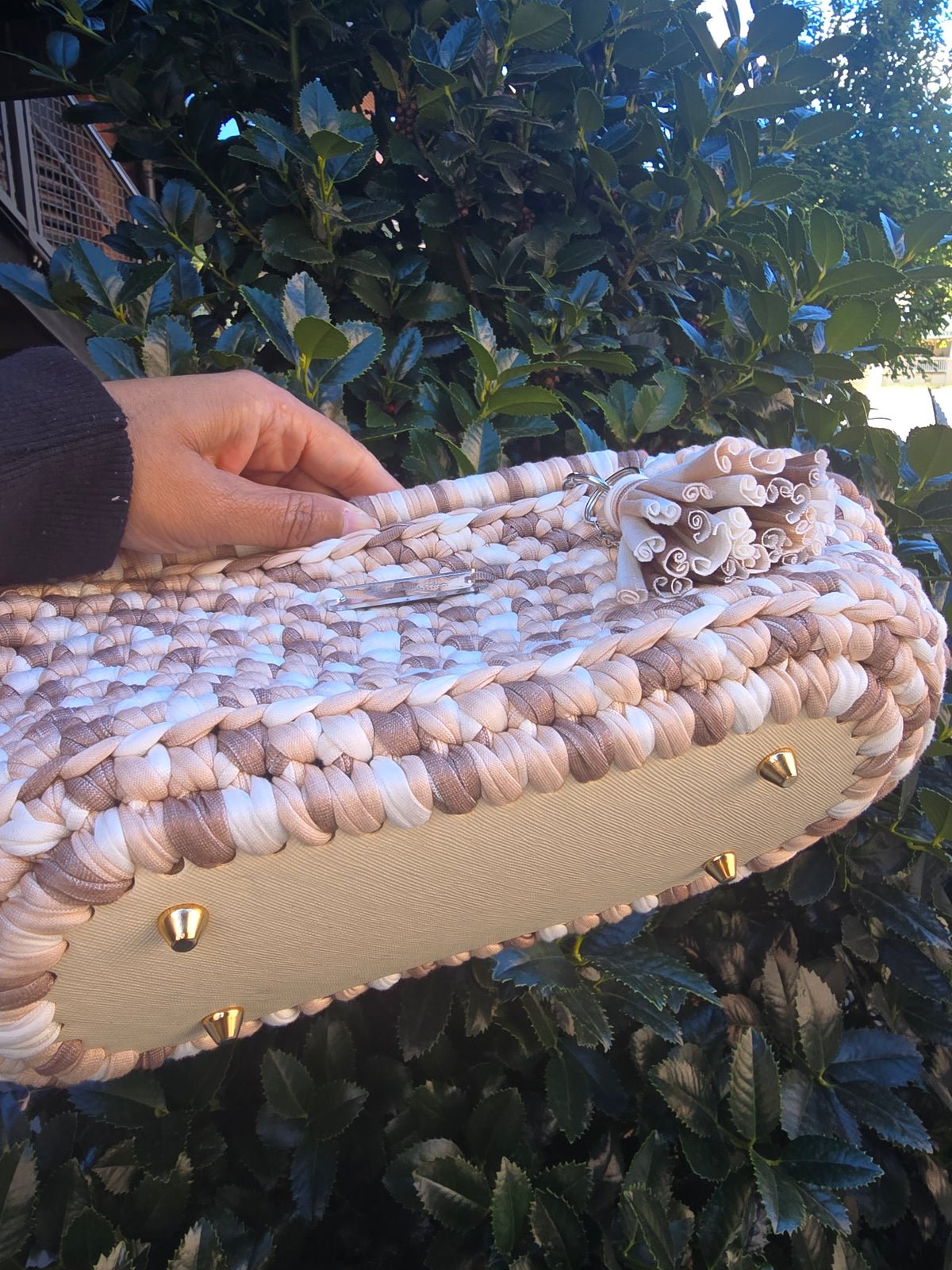 ✨ The Blush Luxe Crochet Handbag ✨