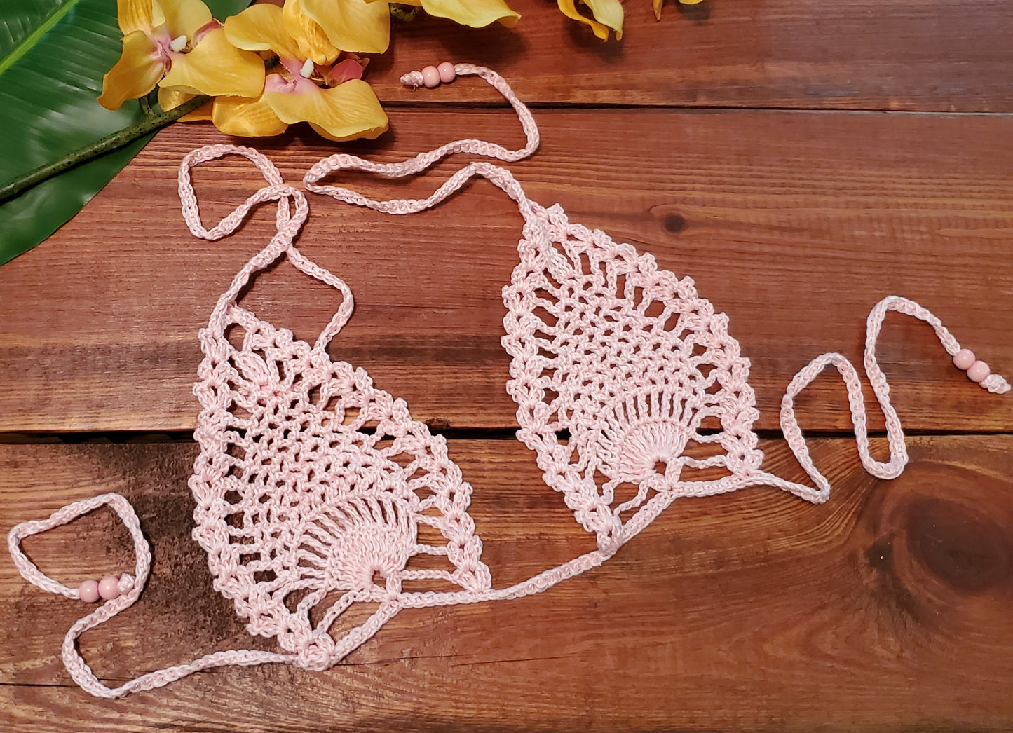 Pineapple 2pc (Pink) Bikini 👙  image 2