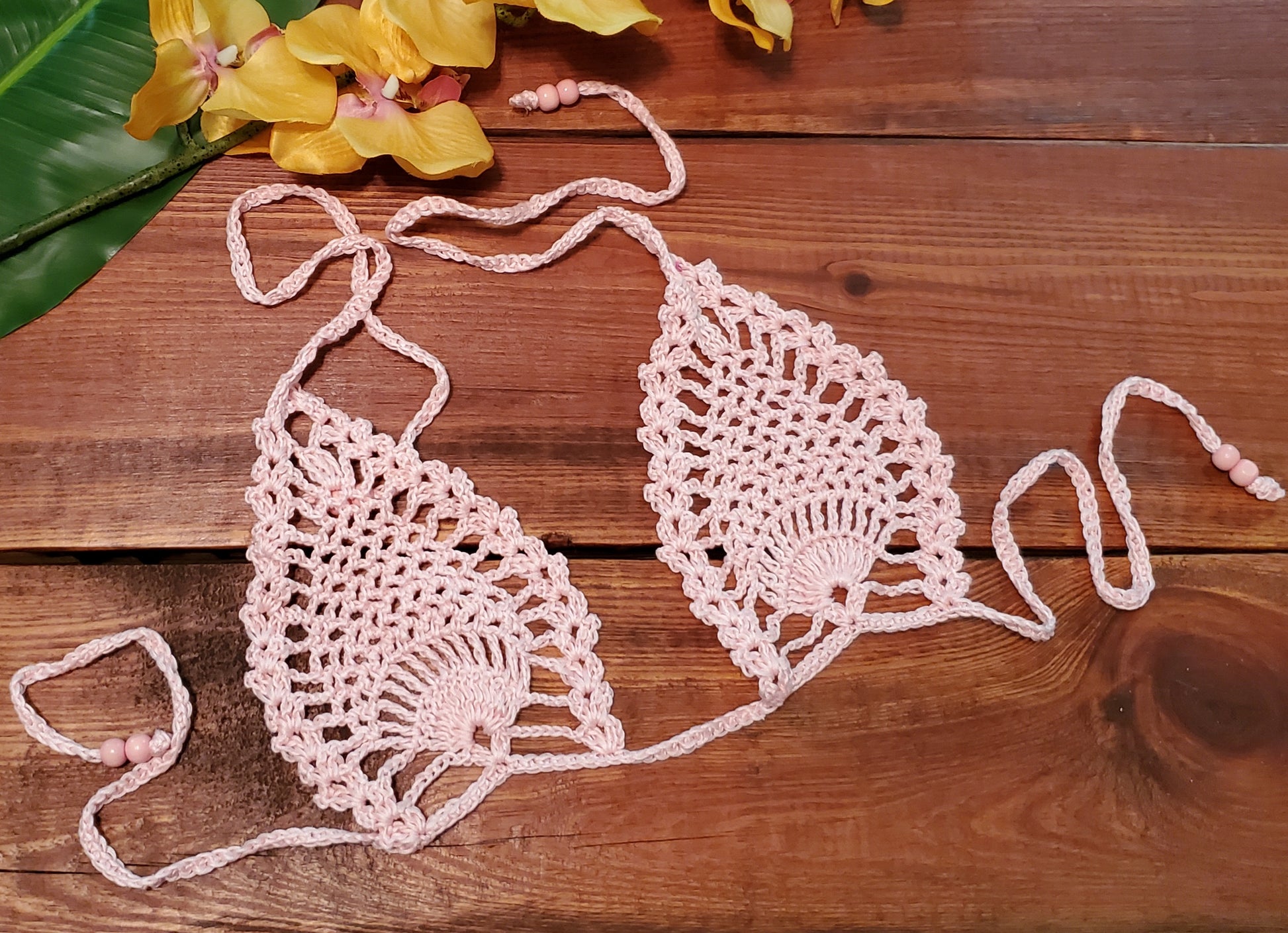 Pineapple 2pc (Pink) Bikini 👙  image 2