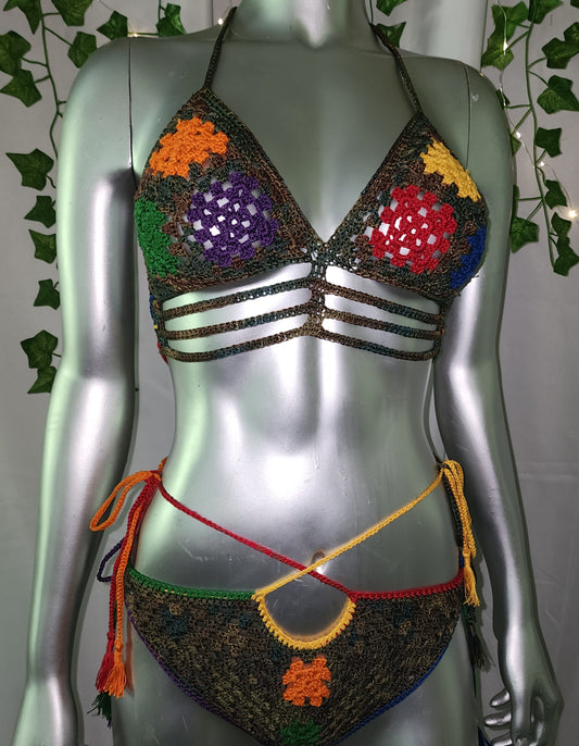 Bright - Camo 2pc Swimsuit #1