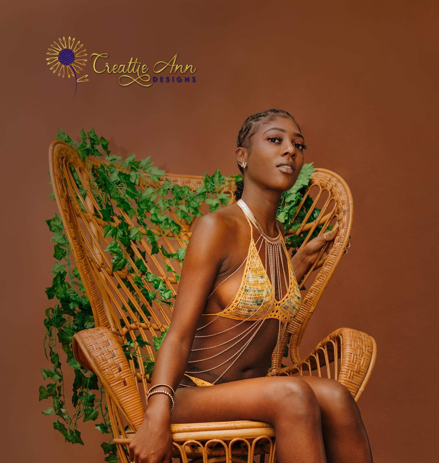 Crochet 2pc "Sun ☀️  & Sand" image 6