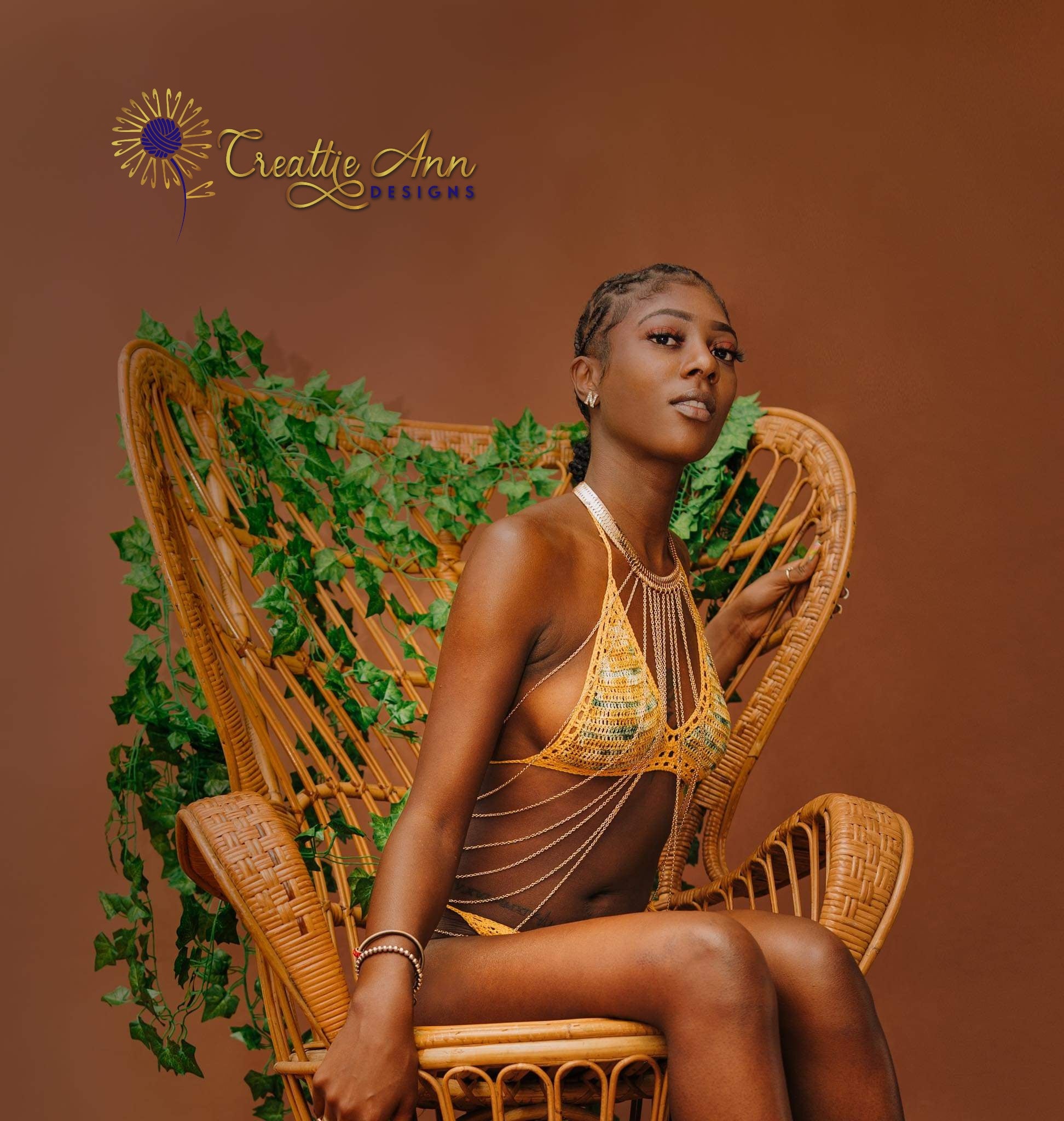 Crochet 2pc "Sun ☀️  & Sand" image 6