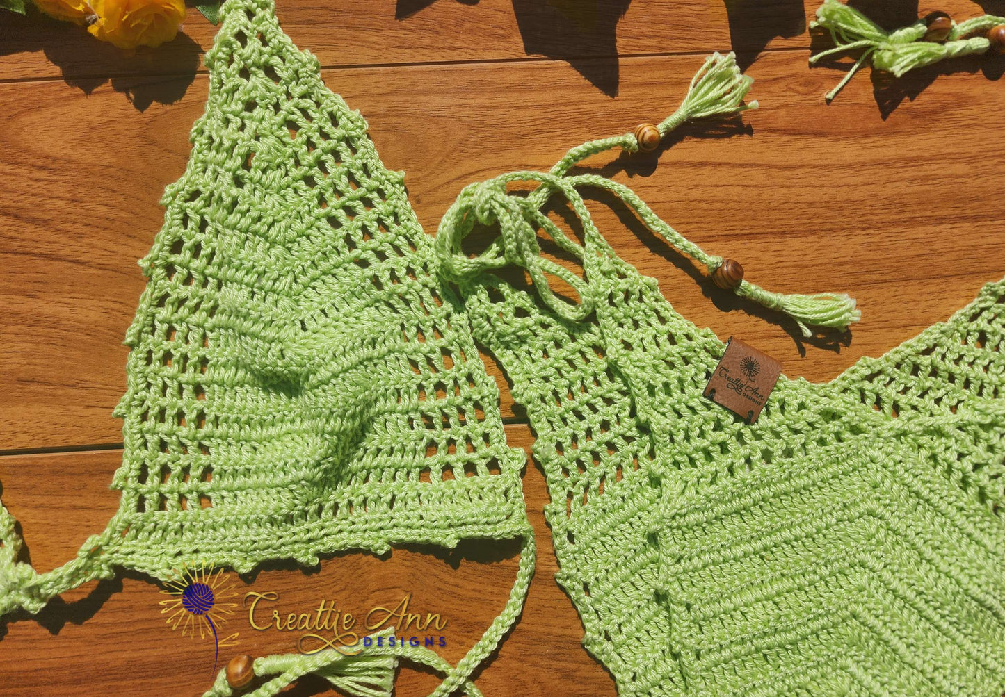 2022 2pc Crochet Bikini image 6