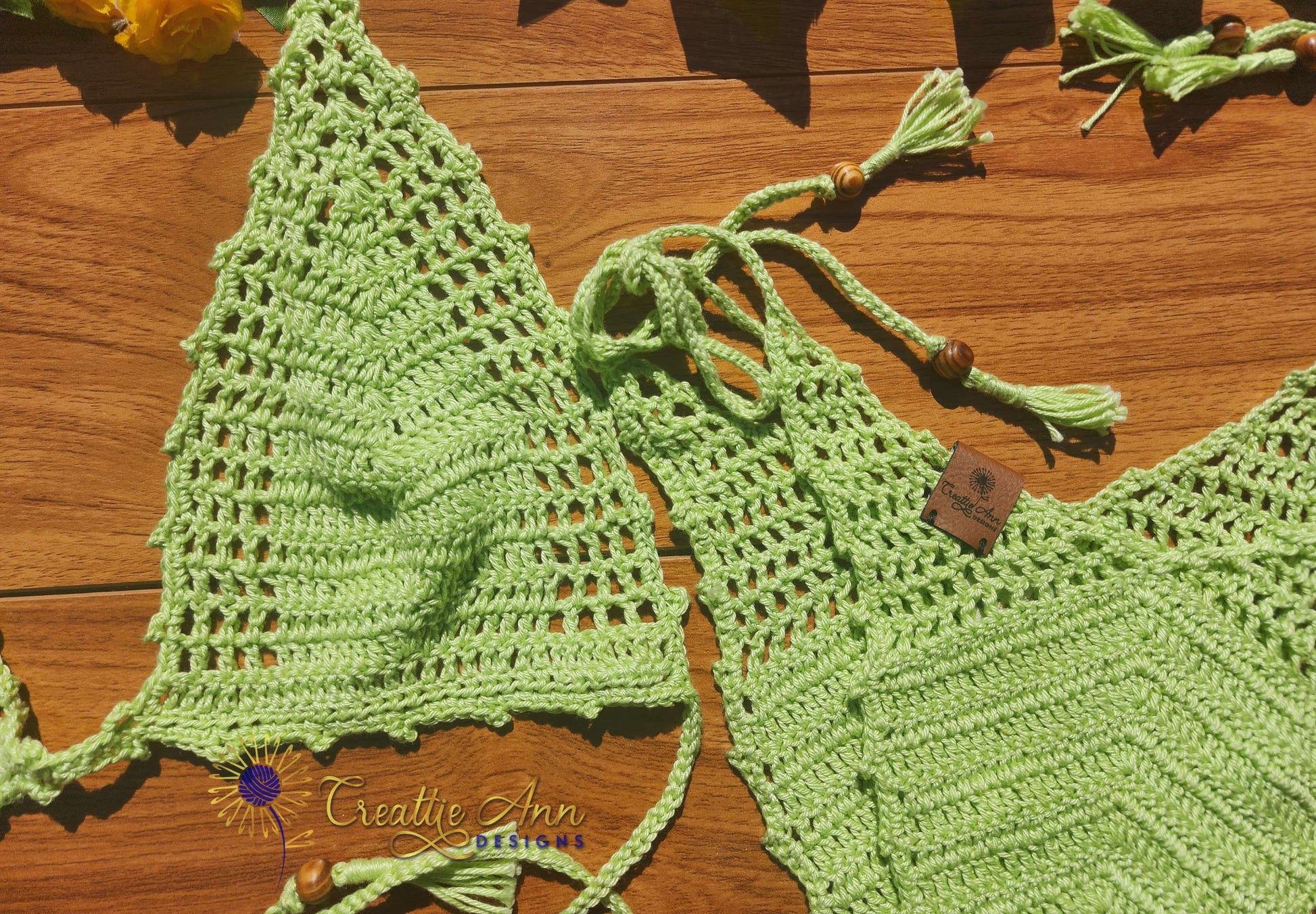 2022 2pc Crochet Bikini image 6