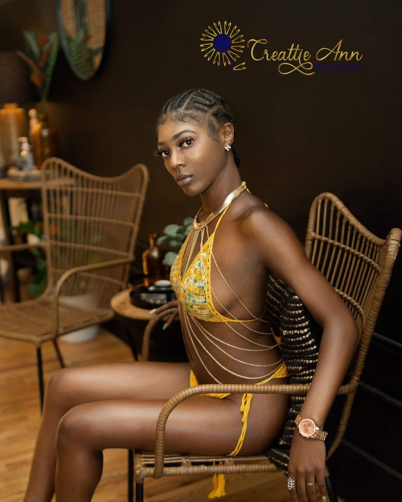 Crochet 2pc "Sun ☀️  & Sand" image 7