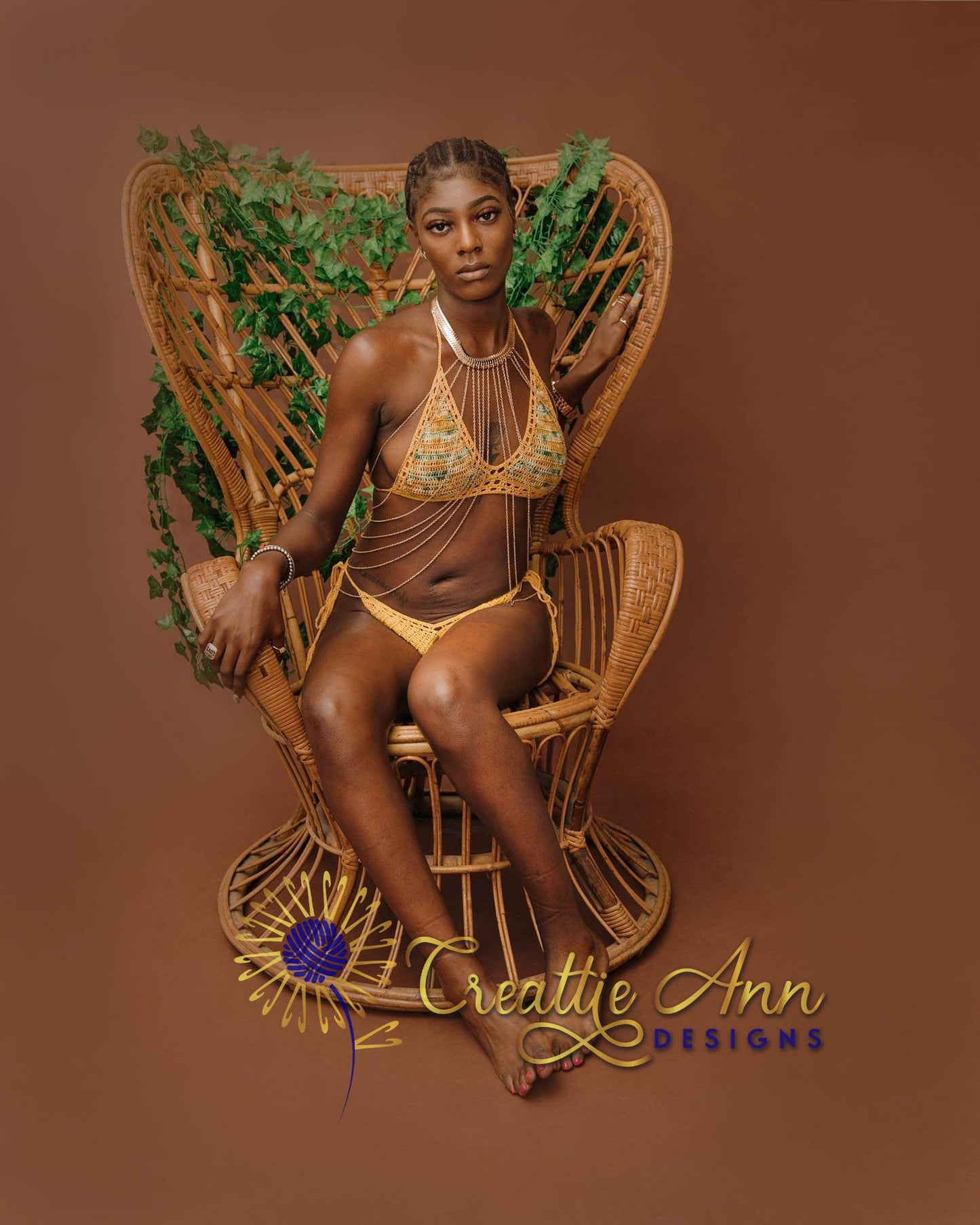 Crochet 2pc "Sun ☀️  & Sand" image 1