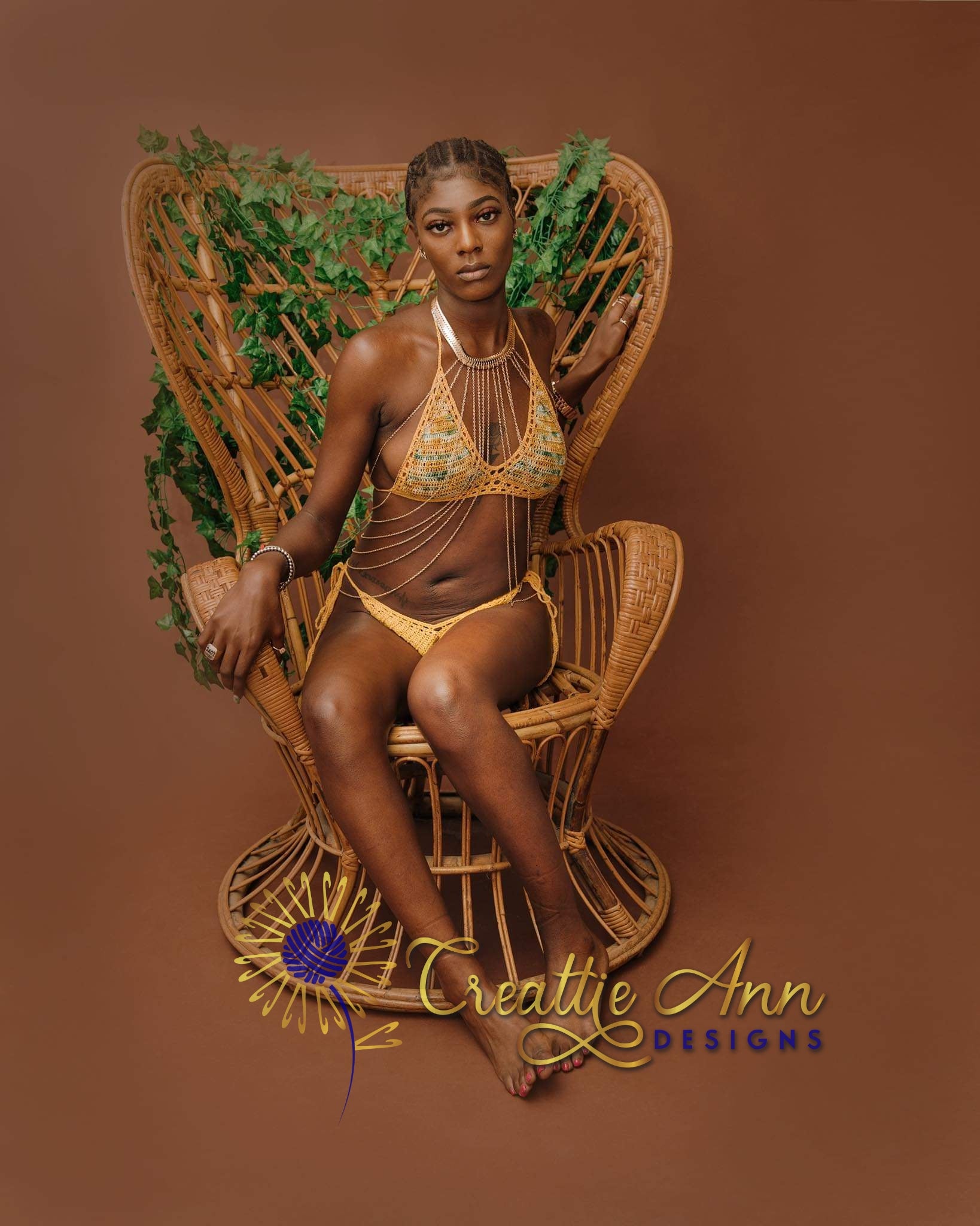 Crochet 2pc "Sun ☀️  & Sand" image 1