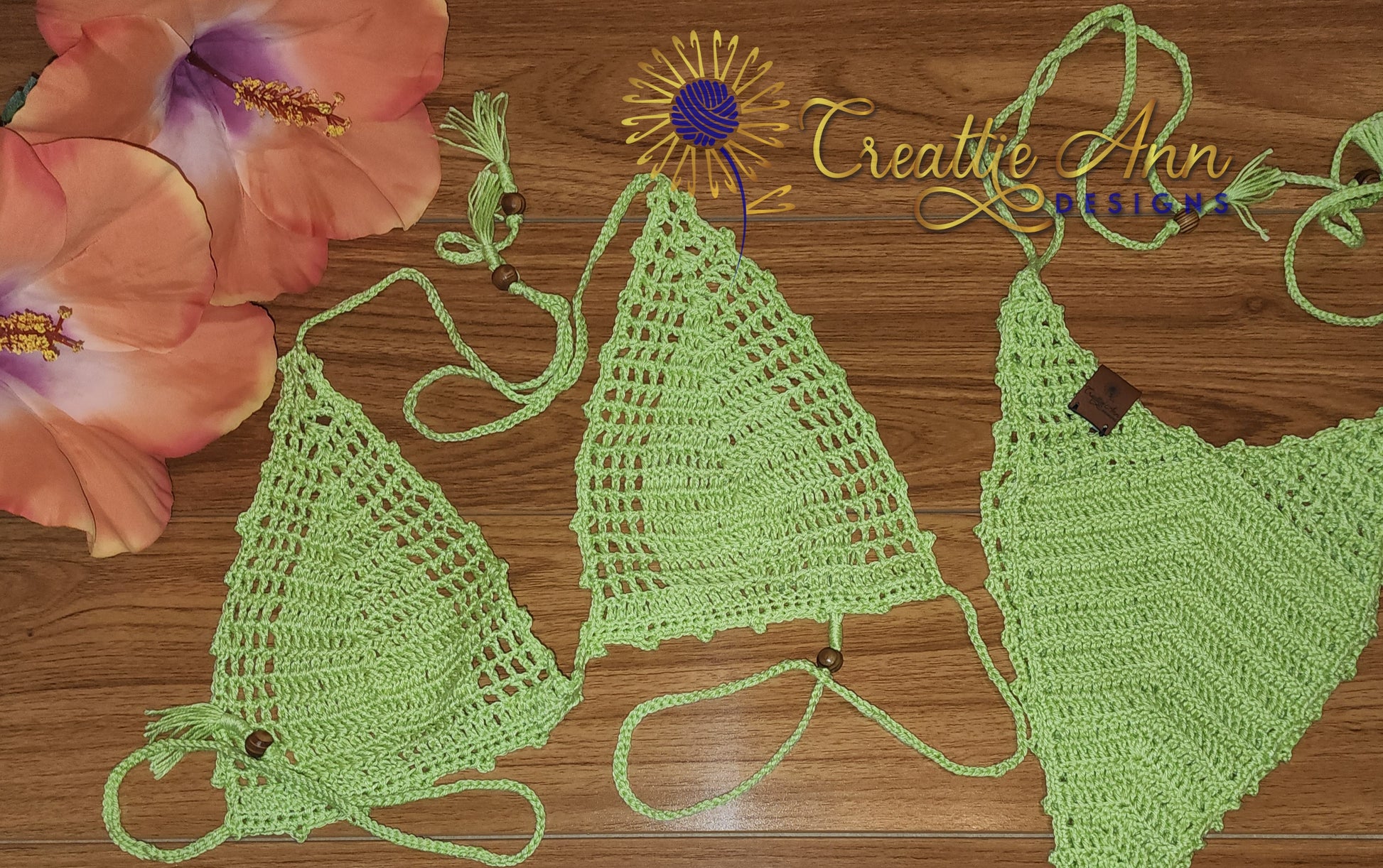 2022 2pc Crochet Bikini image 8
