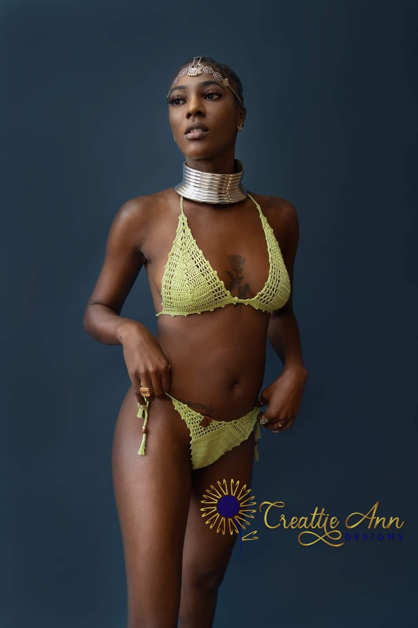 2022 2pc Crochet Bikini image 3