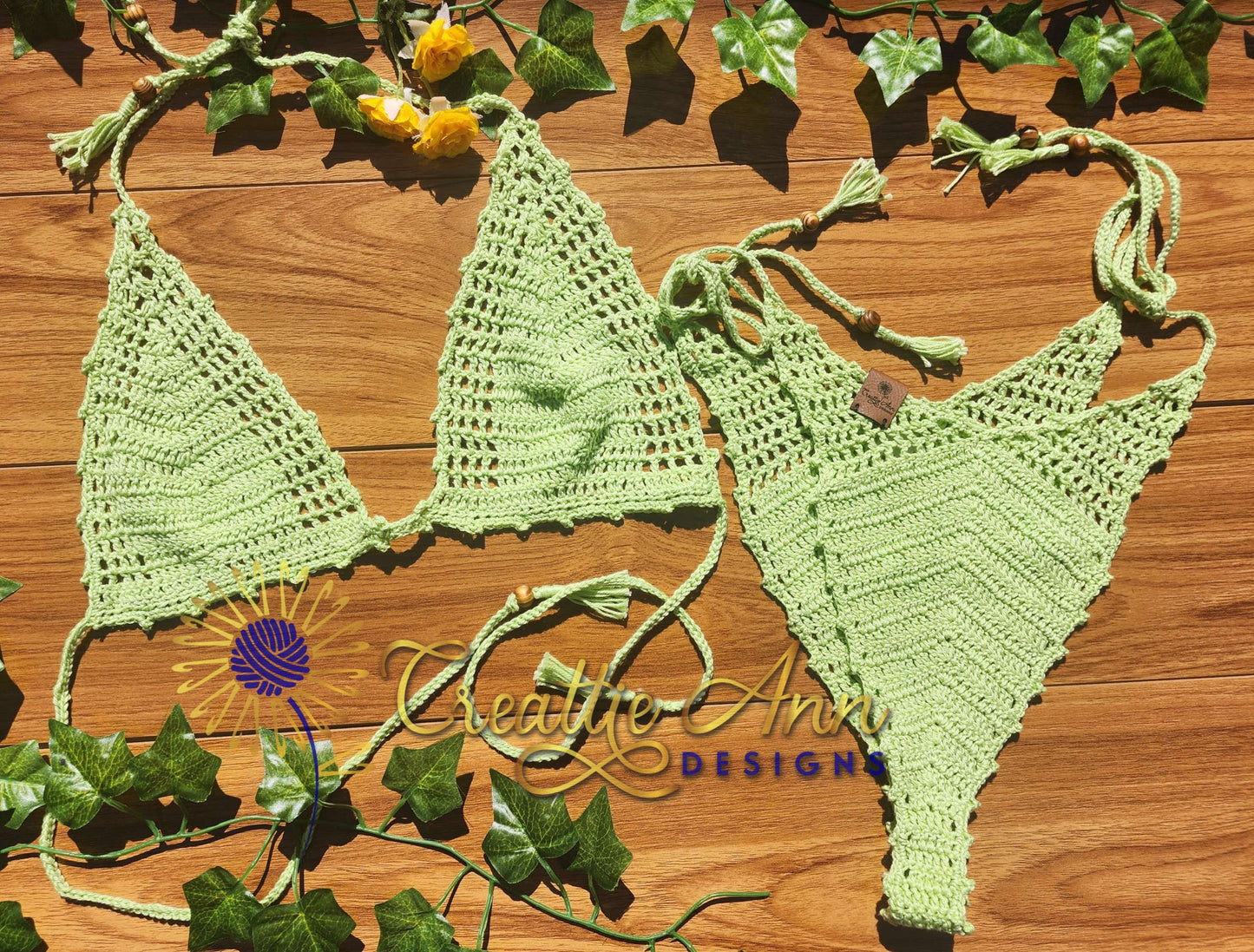 2022 2pc Crochet Bikini image 1