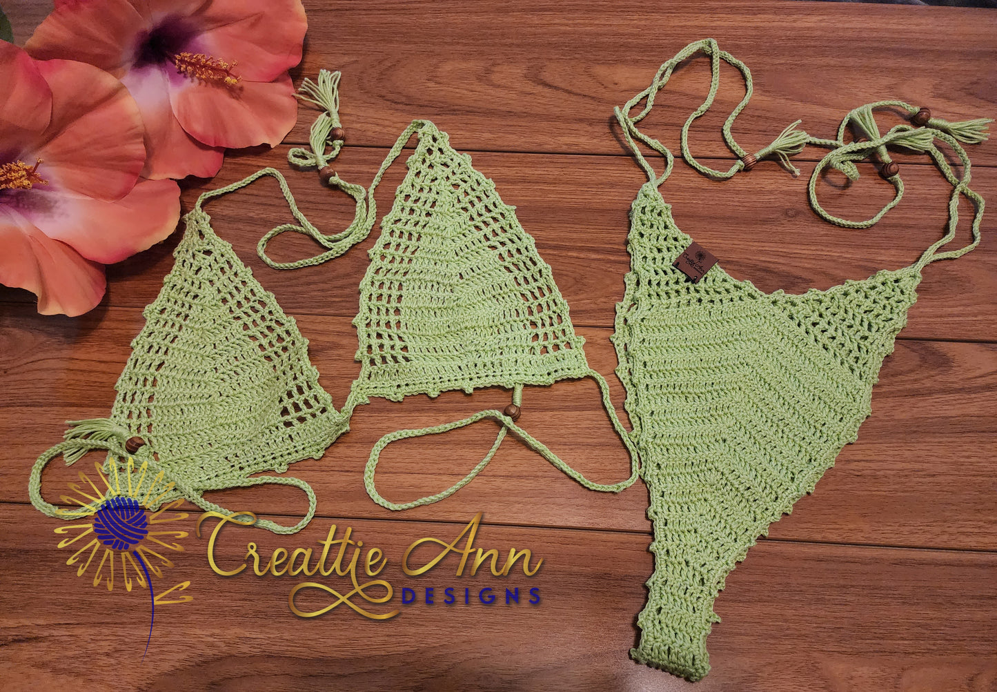 2022 2pc Crochet Bikini image 7