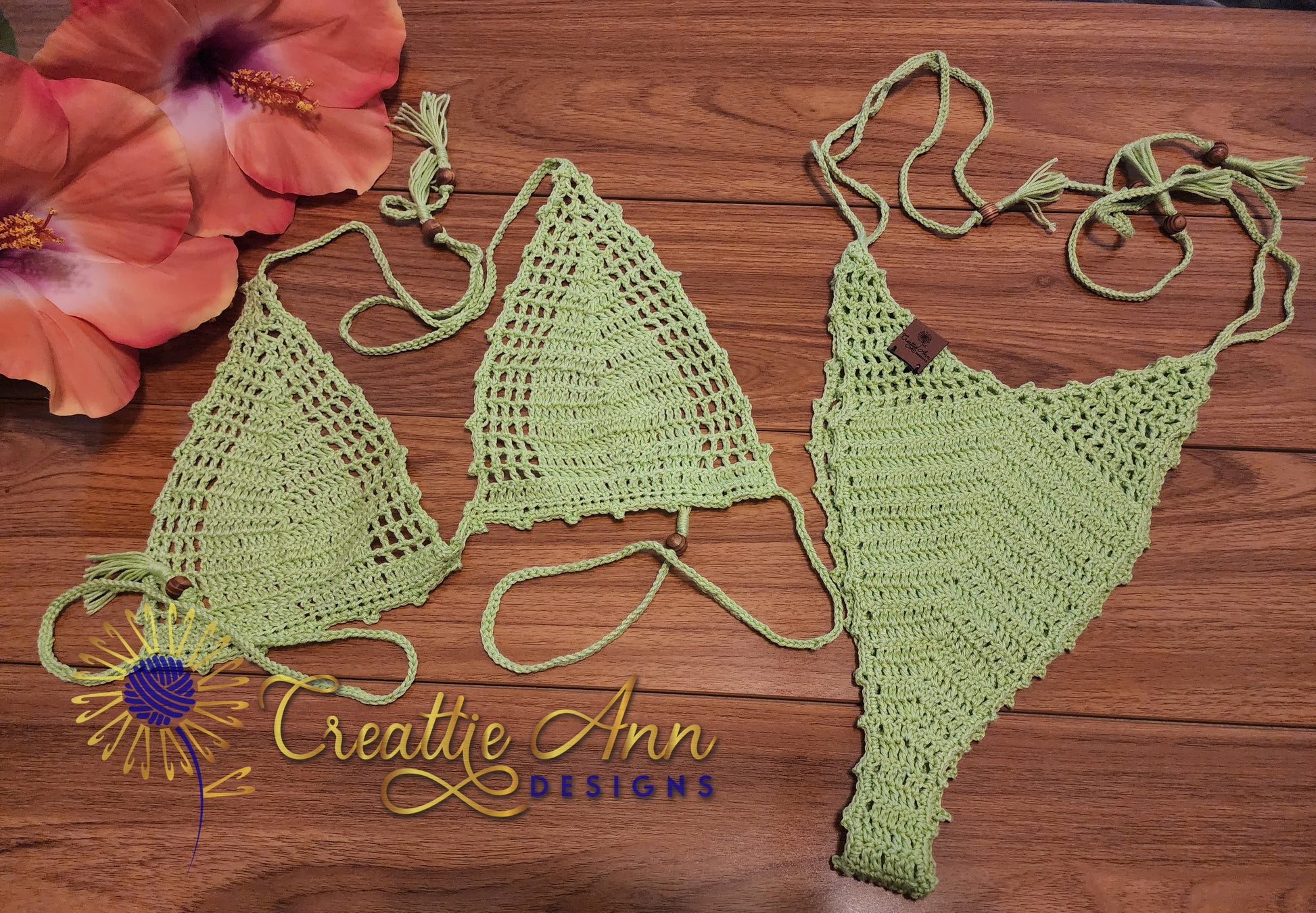 2022 2pc Crochet Bikini image 7