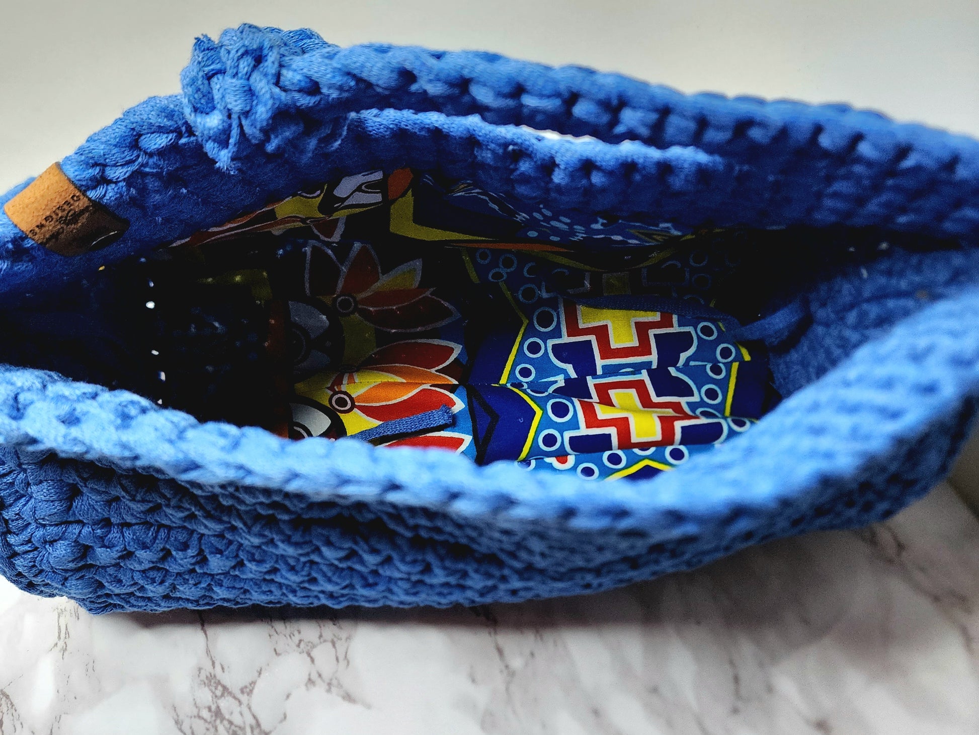 Resort Barrel Bag -Blue image 4
