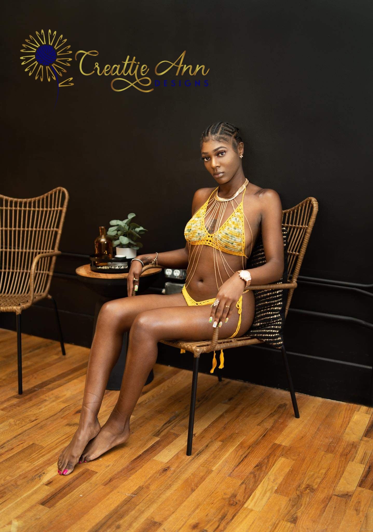 Crochet 2pc "Sun ☀️  & Sand" image 4