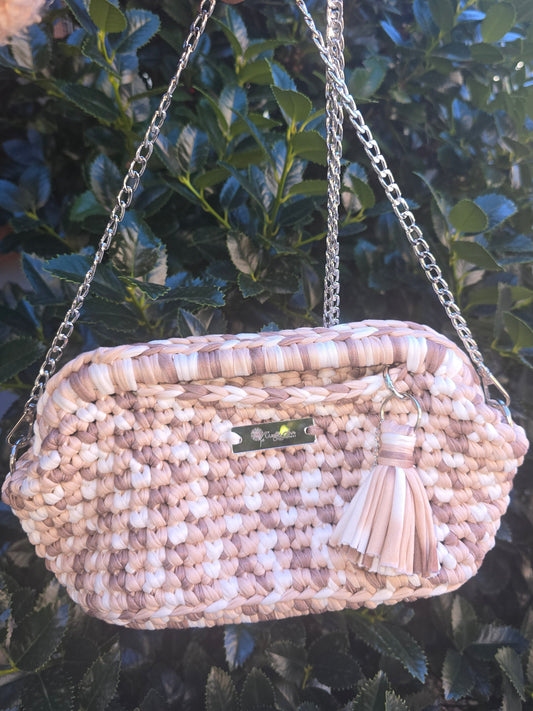 ✨ The Blush Luxe Crochet Handbag ✨