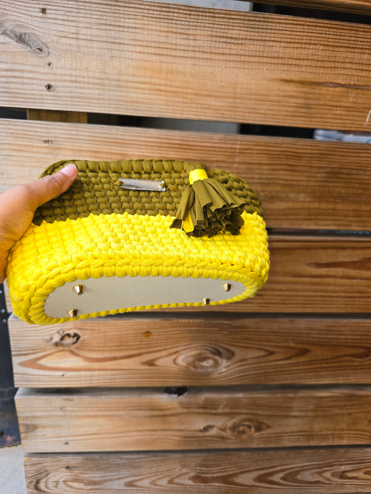 💛 The Golden Olive Crochet Handbag 💛